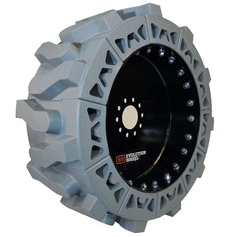 non marking deep lug solid skid steer tires|Evolution Wheel .